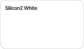 silicon2 white